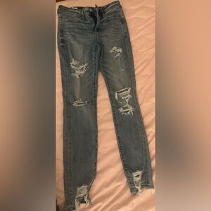 American Eagle Next Level Stretch ripped Jeans